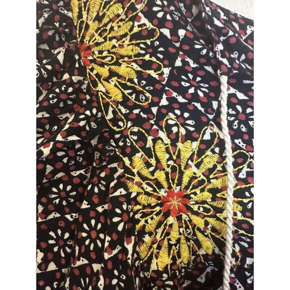 Umgee Women's Boho Top Size Medium Flowy Embroidery Bohemian Trendy - Picture 5 of 8